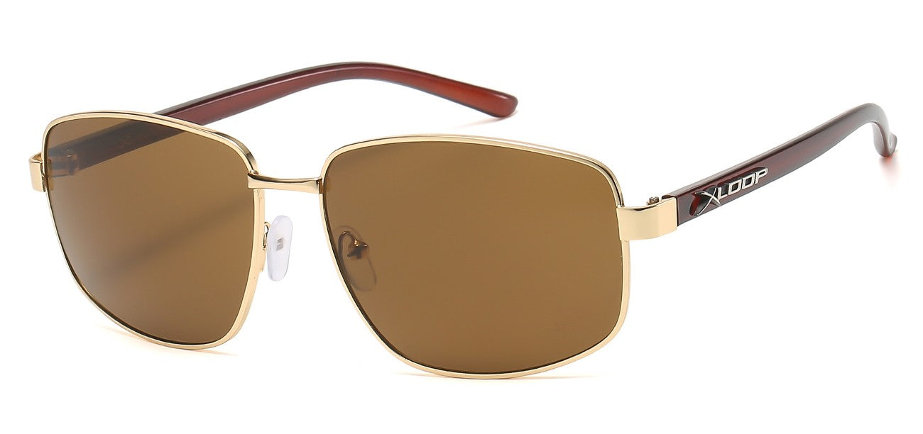 Xloop Metallic Wrap Sunglasses xl1465