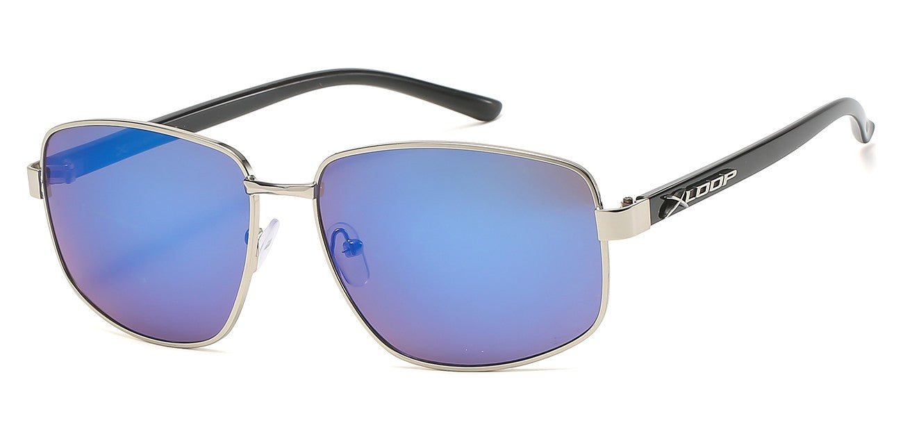 Xloop Metallic Wrap Sunglasses xl1465