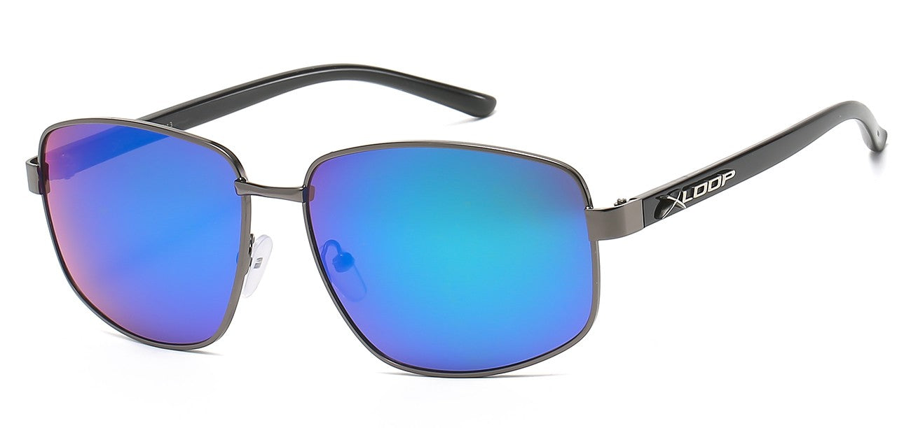 Xloop Metallic Wrap Sunglasses xl1465