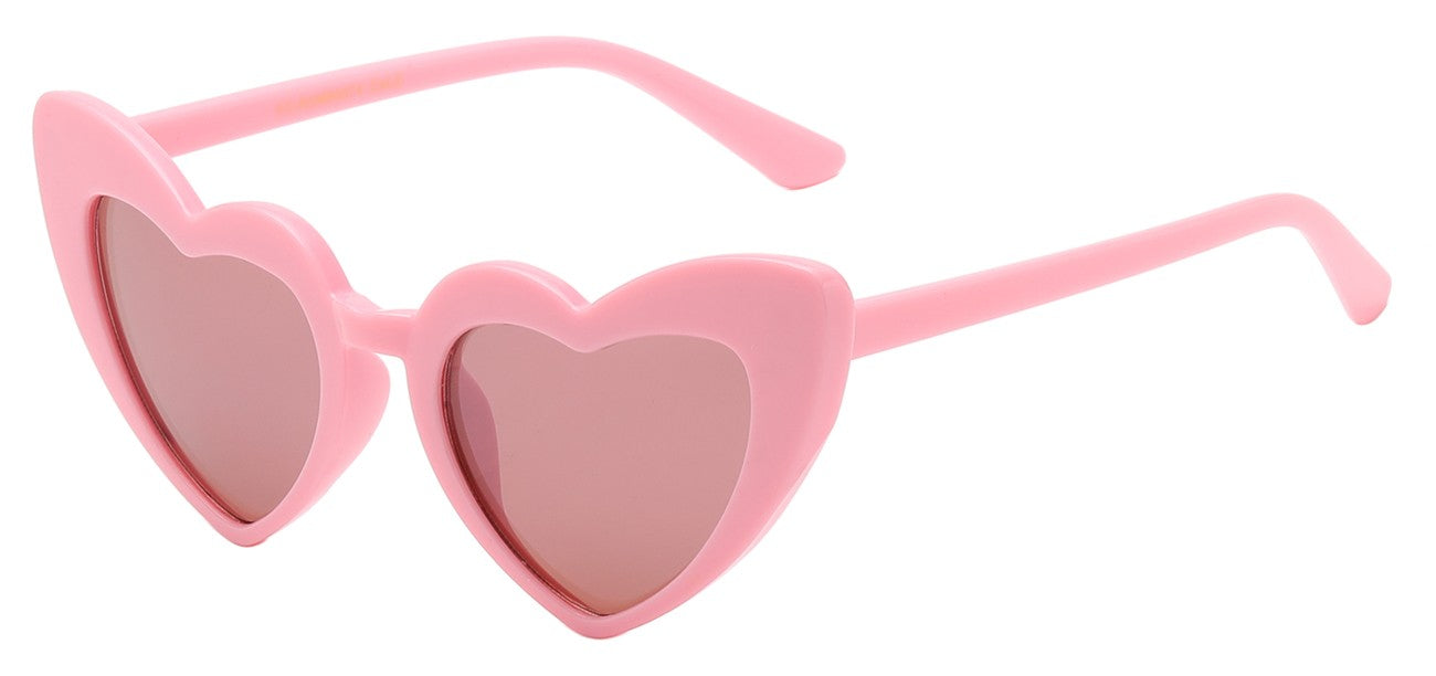Girls Romance Heart Sunglasses kg-rom90074