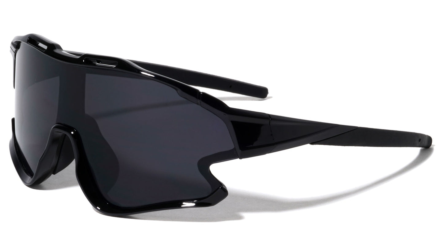 Rubber Tip Shield Sports Shades bp0152