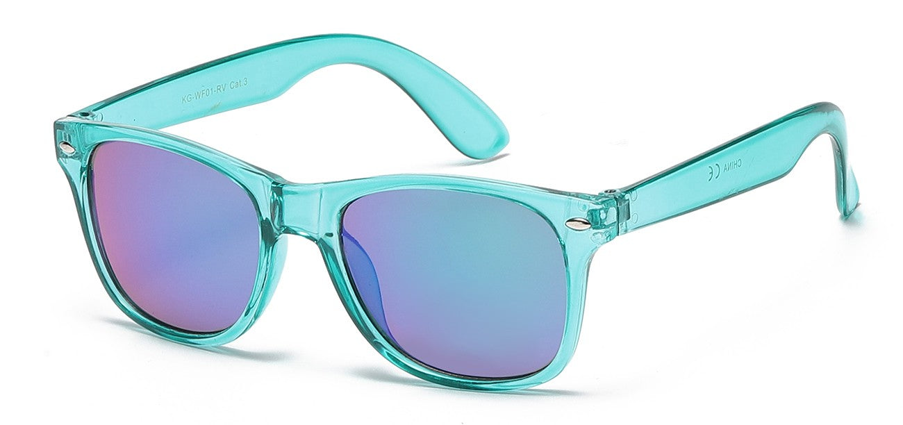 Kids Retro Classic Sunglasses kg-wf01-rv