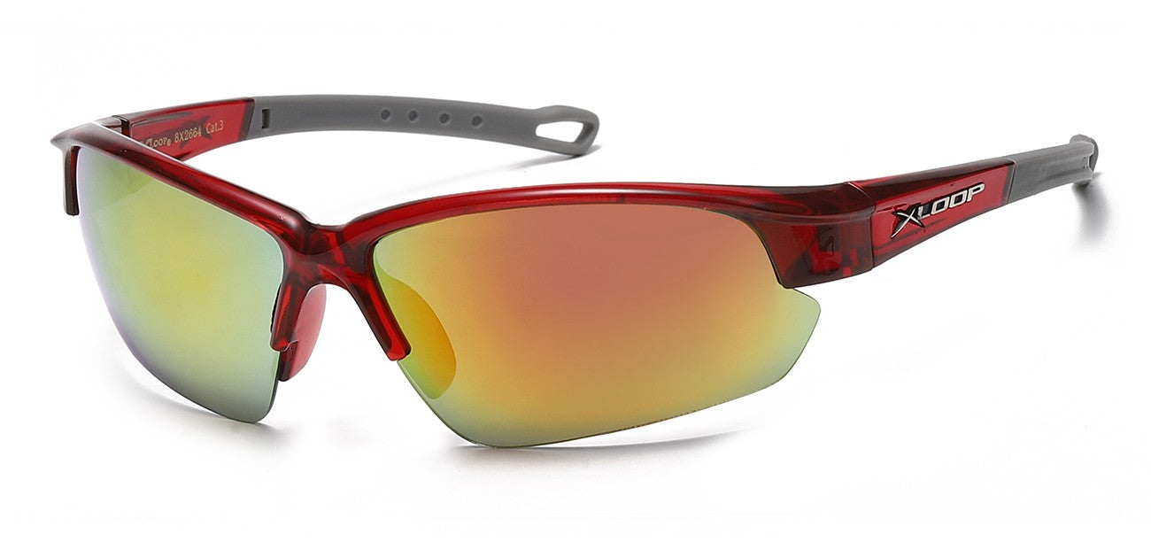 X-Loop Semi Rimless Sunglasses x2664