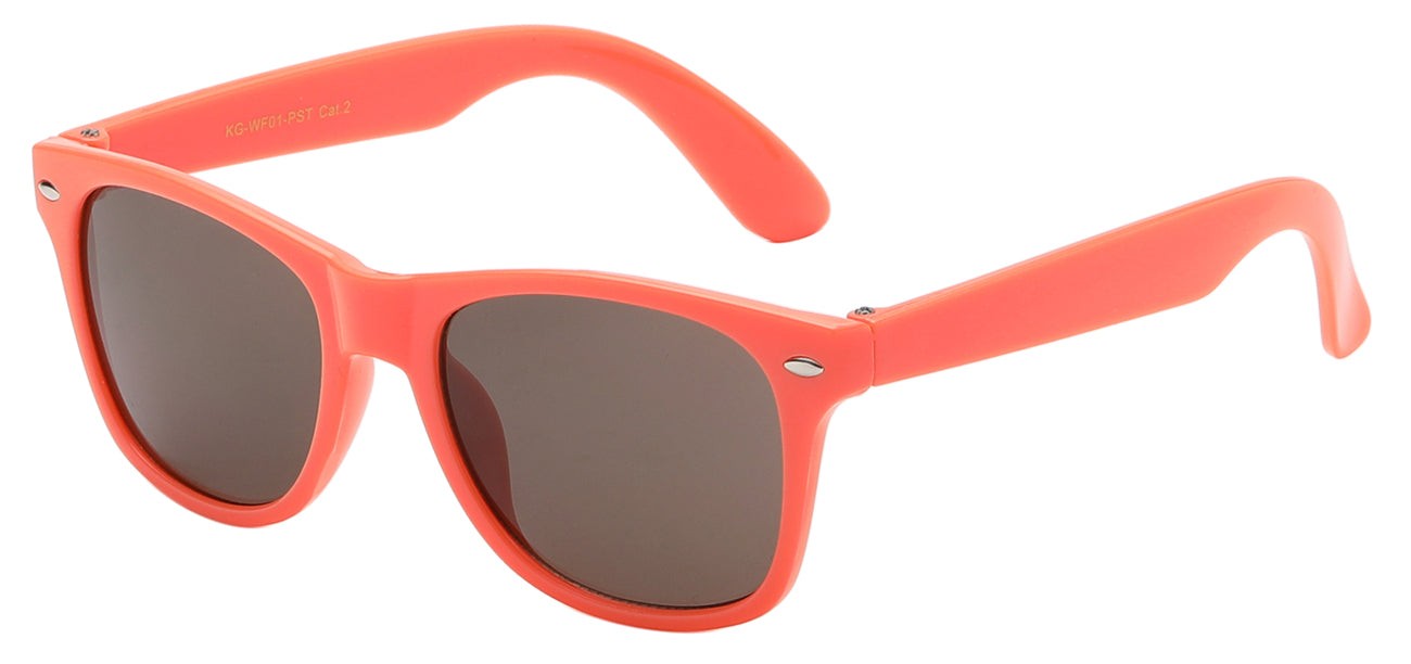 Kids Retro Classic Sunglasses kg-wf01-pst