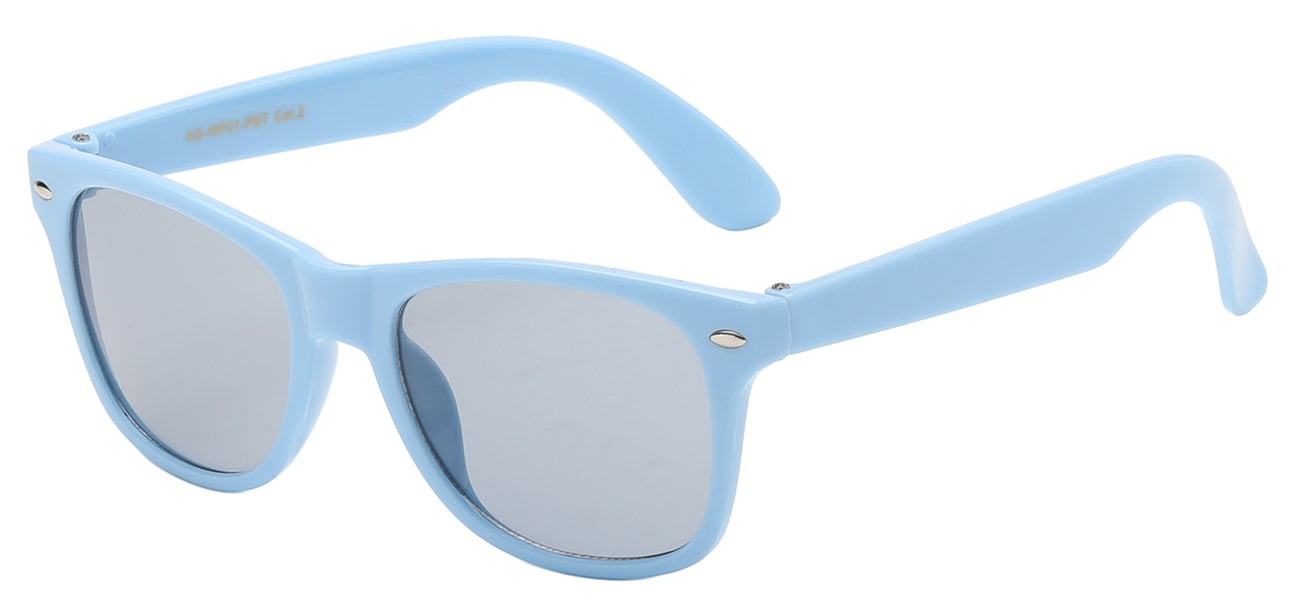 Kids Retro Classic Sunglasses kg-wf01-pst