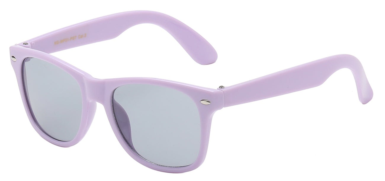 Kids Retro Classic Sunglasses kg-wf01-pst