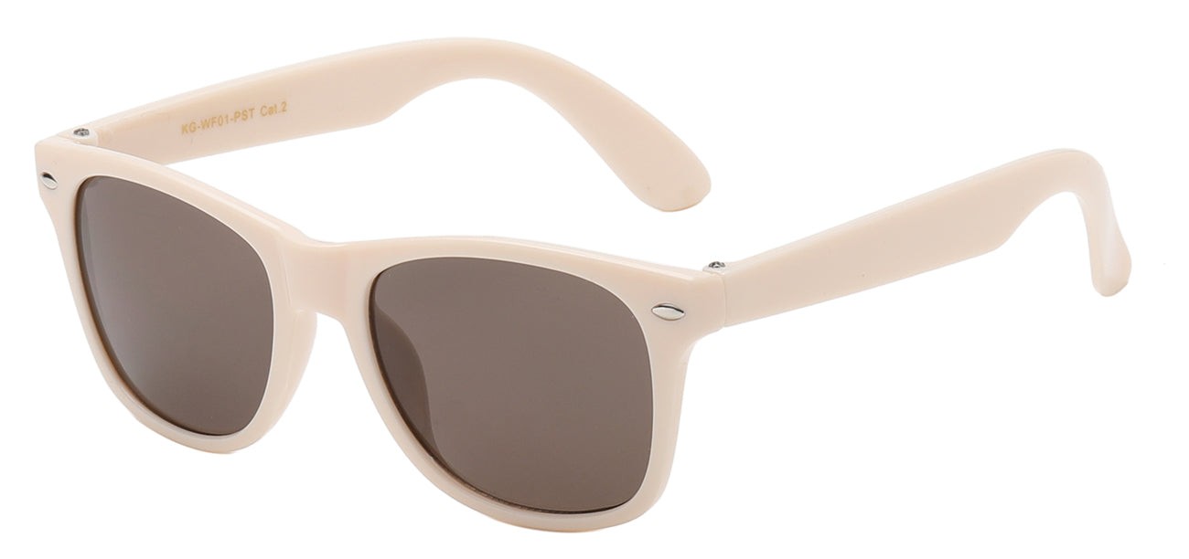 Kids Retro Classic Sunglasses kg-wf01-pst