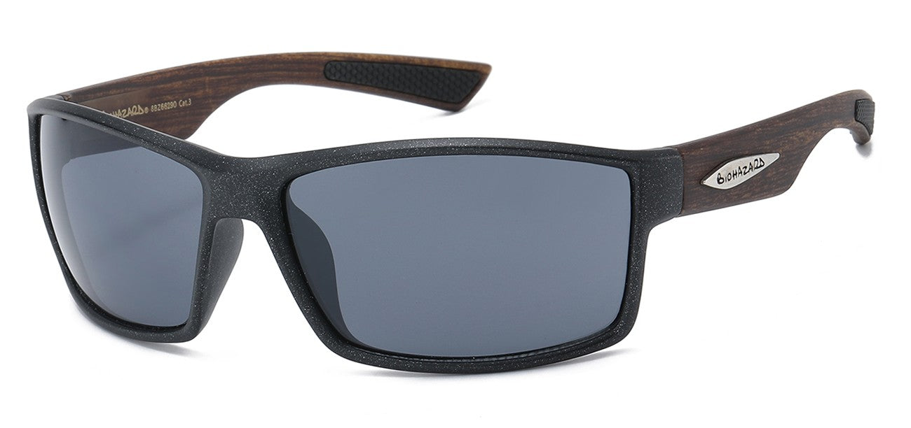 Biohazard Square Wrap Sunglasses bz66290