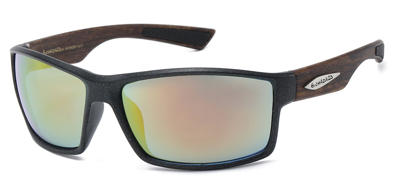 Biohazard Square Wrap Sunglasses bz66290