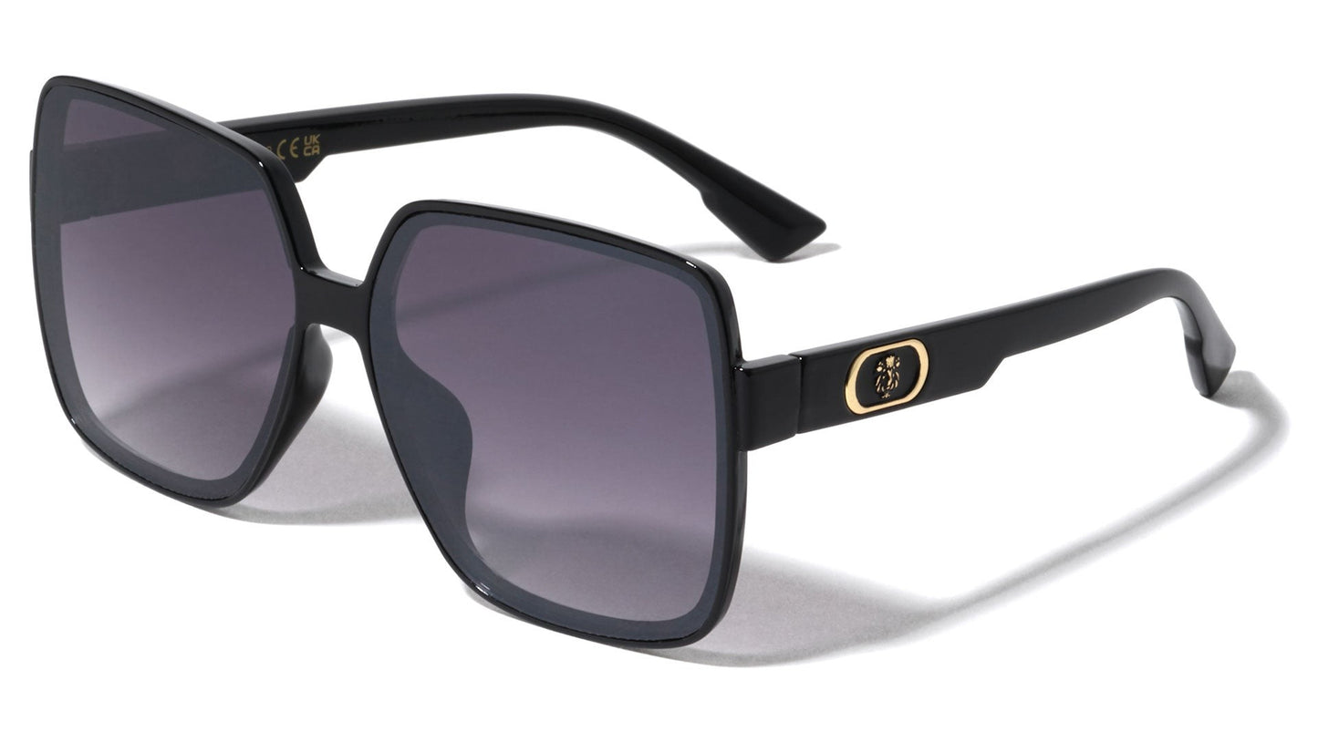 Lion Flat Lens Butterfly Sunglasses lh-p4070