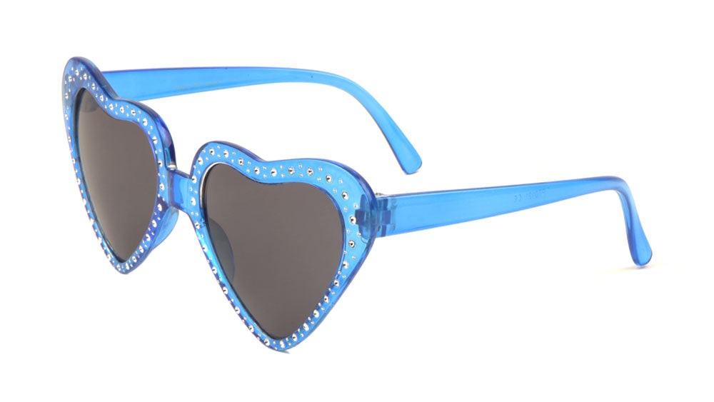 Heart Shaped Studded Sunglasses pt0121
