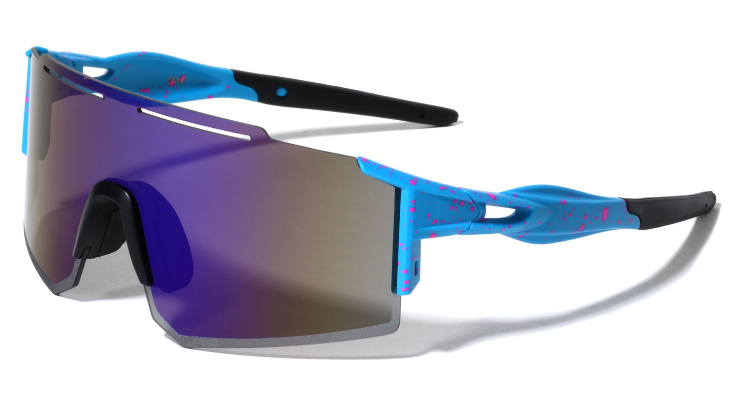 Rimless Shield Sunglasses bp0199-cm
