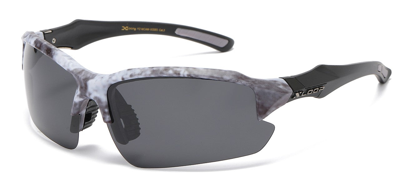 Polarized Semi-Rimless Camo pz-mcam-x3210