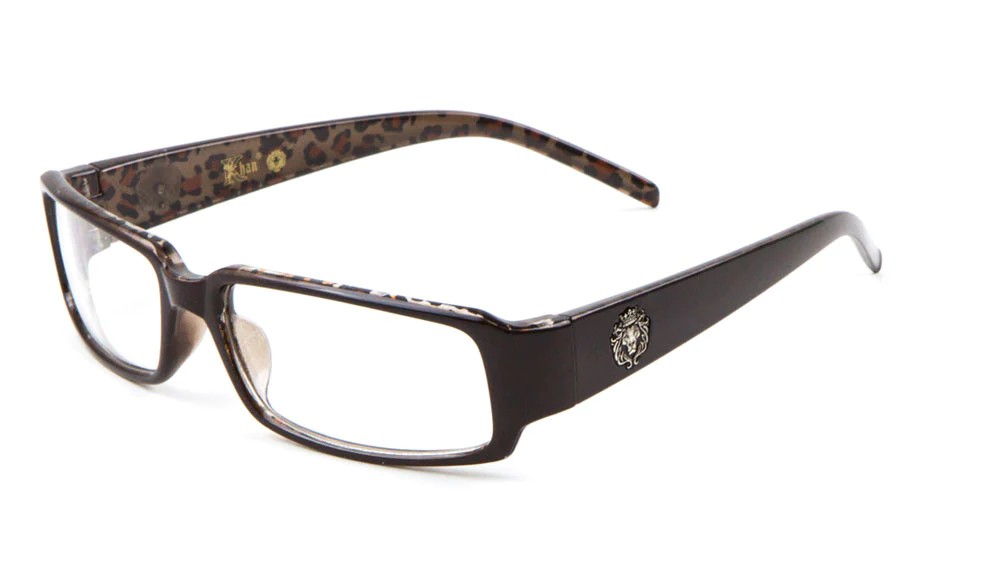 Lion Head Rectangle Clear Lens clr-5209