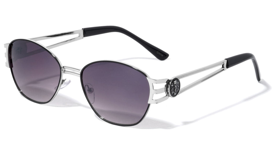 Lion Metallic Cateye Sunglasses lh-7818