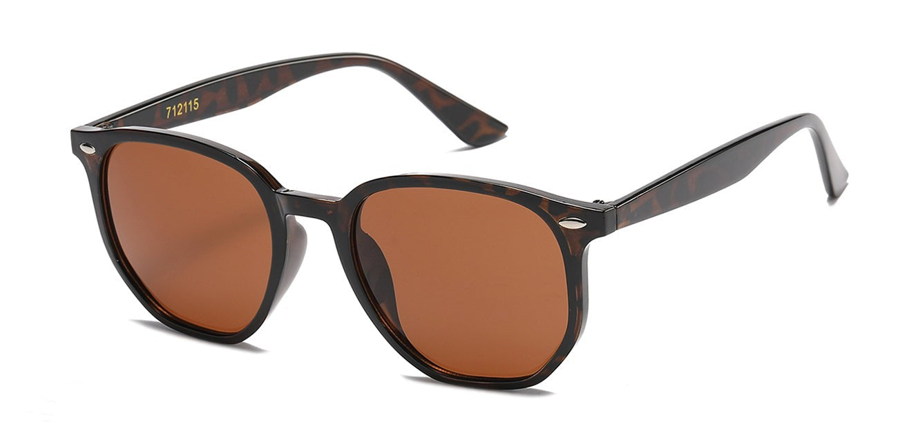 Classic Square Frame Sunglasses 712115