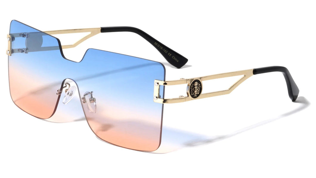 Lion Rimless Butterfly Sunglasses lh-m7823
