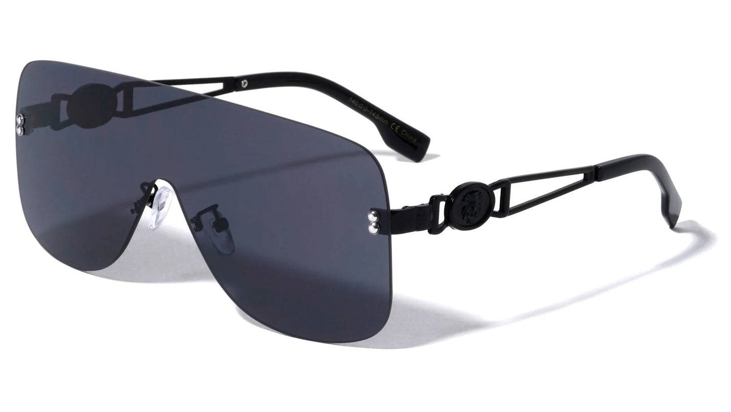 Lion Rimless One Piece Shield lh-m7830