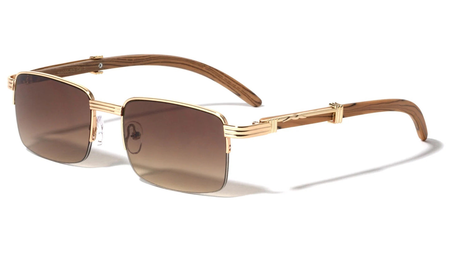 Super Dark Lens Wood Pattern m4005-sd