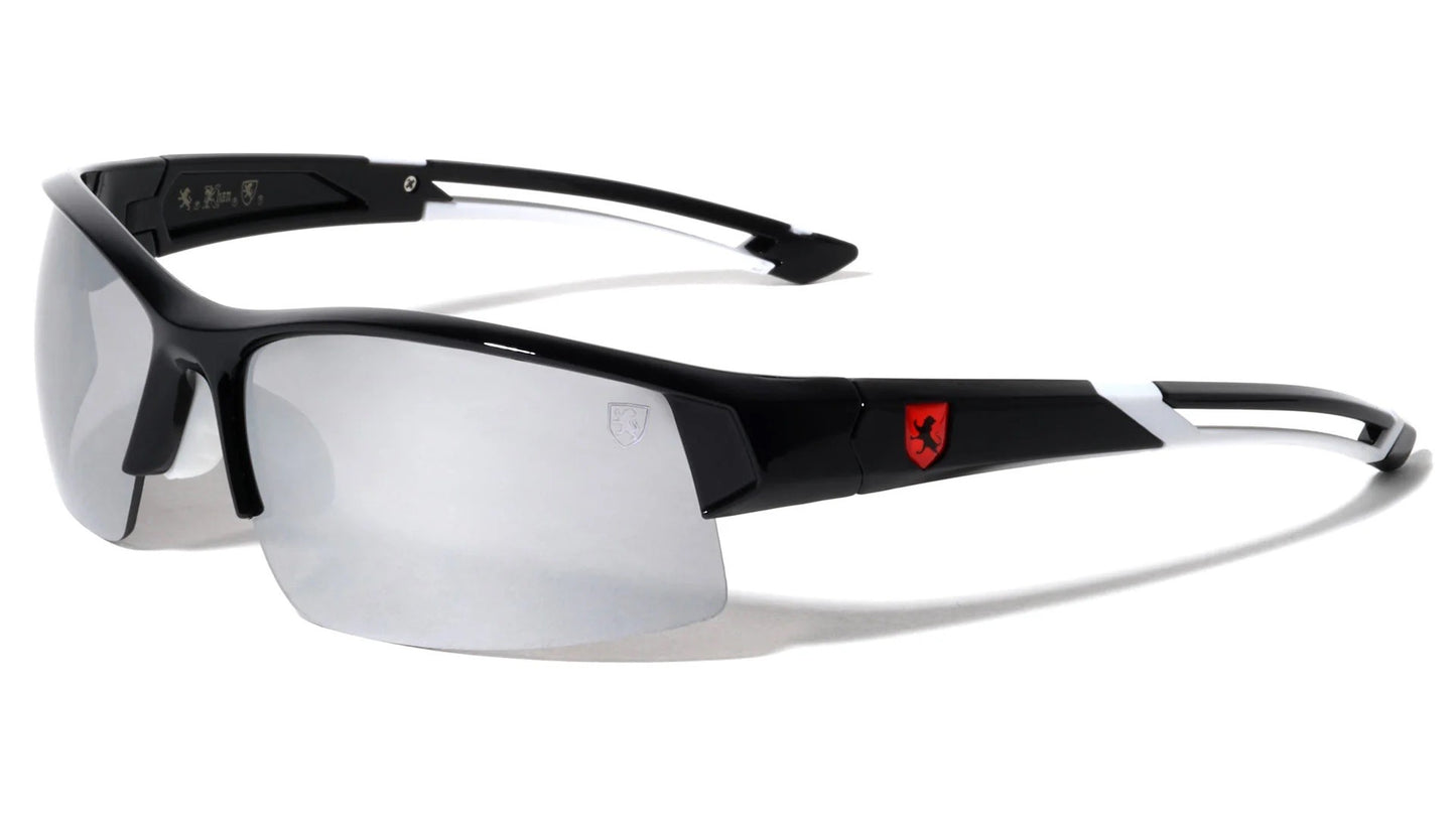 KHAN Semi-Rimless Sports Sunglasses kn-p01043
