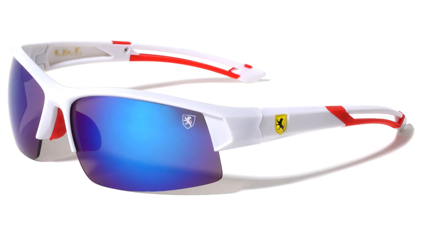 KHAN Semi-Rimless Sports Sunglasses kn-p01043