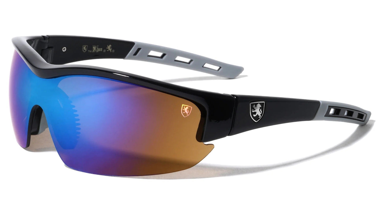 KHAN Color Mirror Semi Rimless Shield kn-p7001-cm