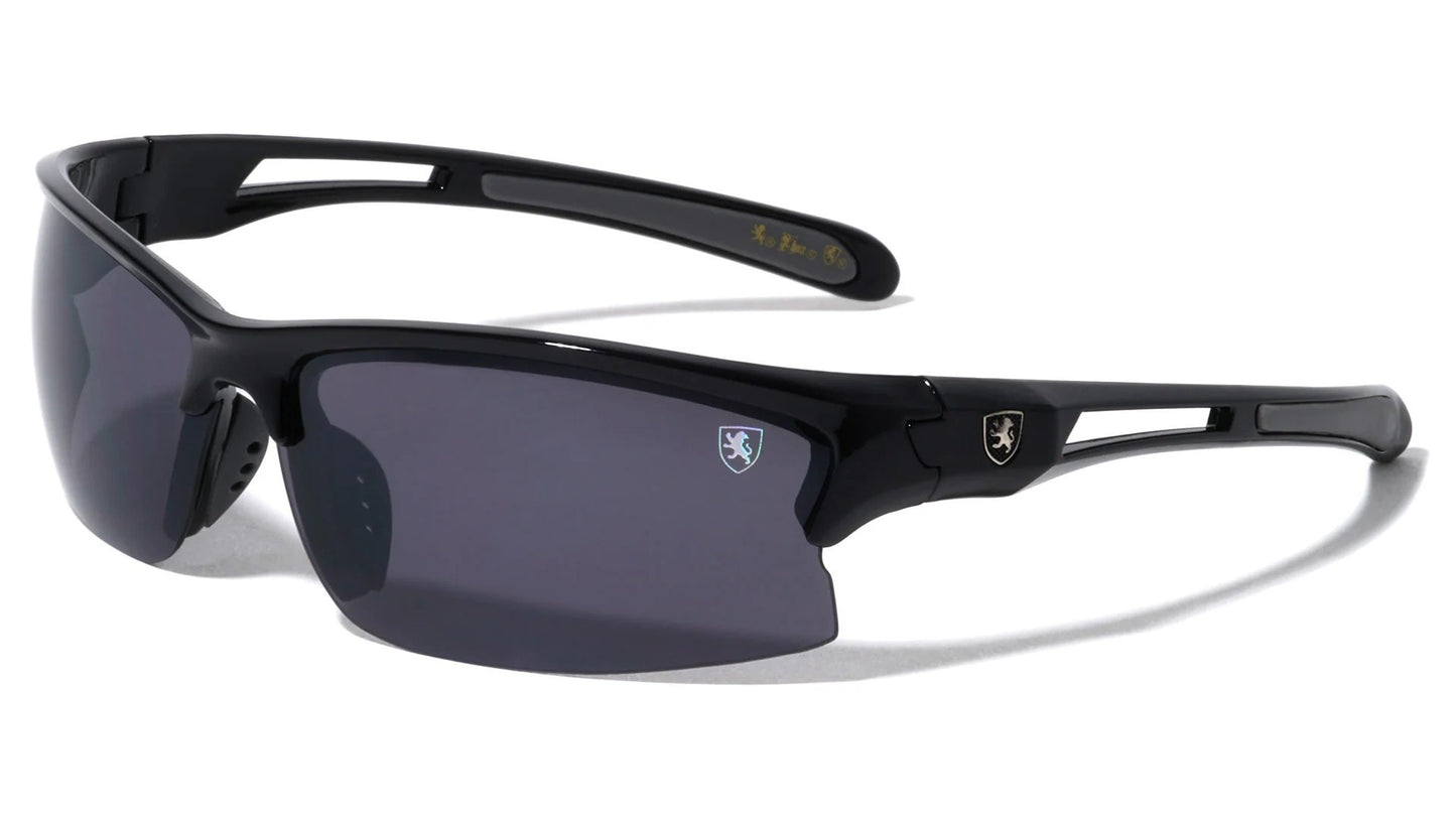 KHAN Semi-Rimless Sports Sunglasses kn-p01015
