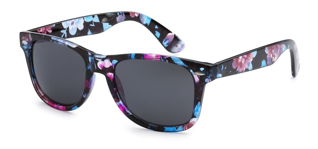 Retro Classic Sunglasses Floral wf01-flw