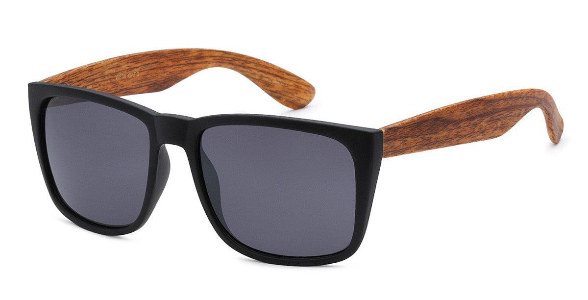 Fashion Wood Print Sunglasses wf06