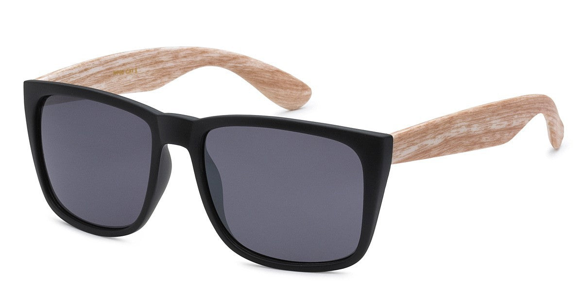 Fashion Wood Print Sunglasses wf06