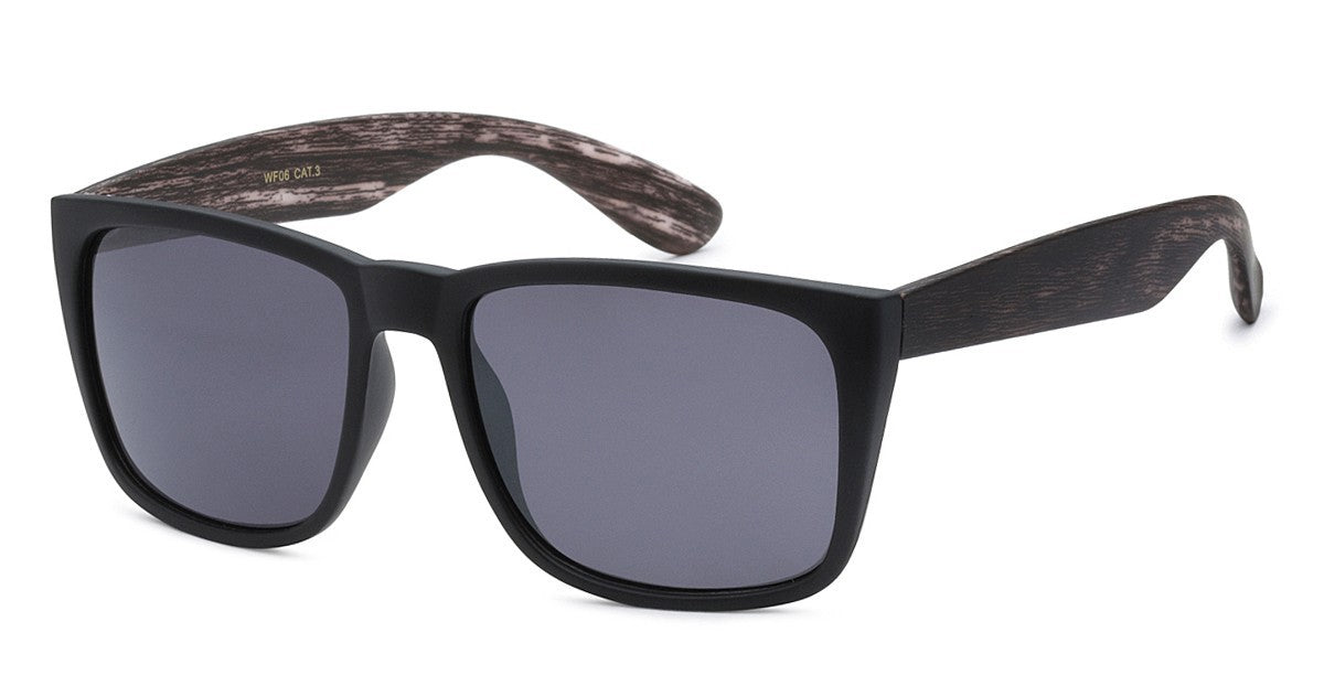 Fashion Wood Print Sunglasses wf06