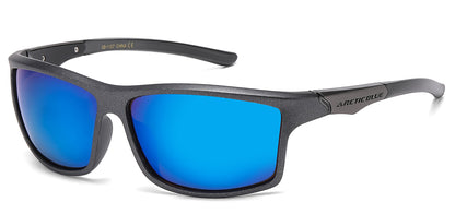 Arctic Blue Sleek Wrap Sunglasses ab-1107