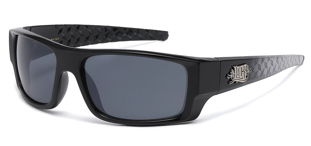 Locs Classic Wrap Sunglasses loc91309-mix