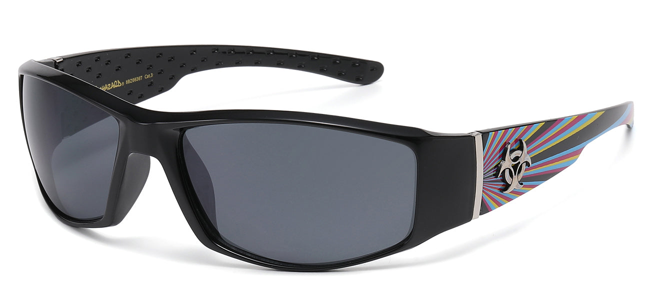 Biohazard Sports Wrap Sunglasses bz66367