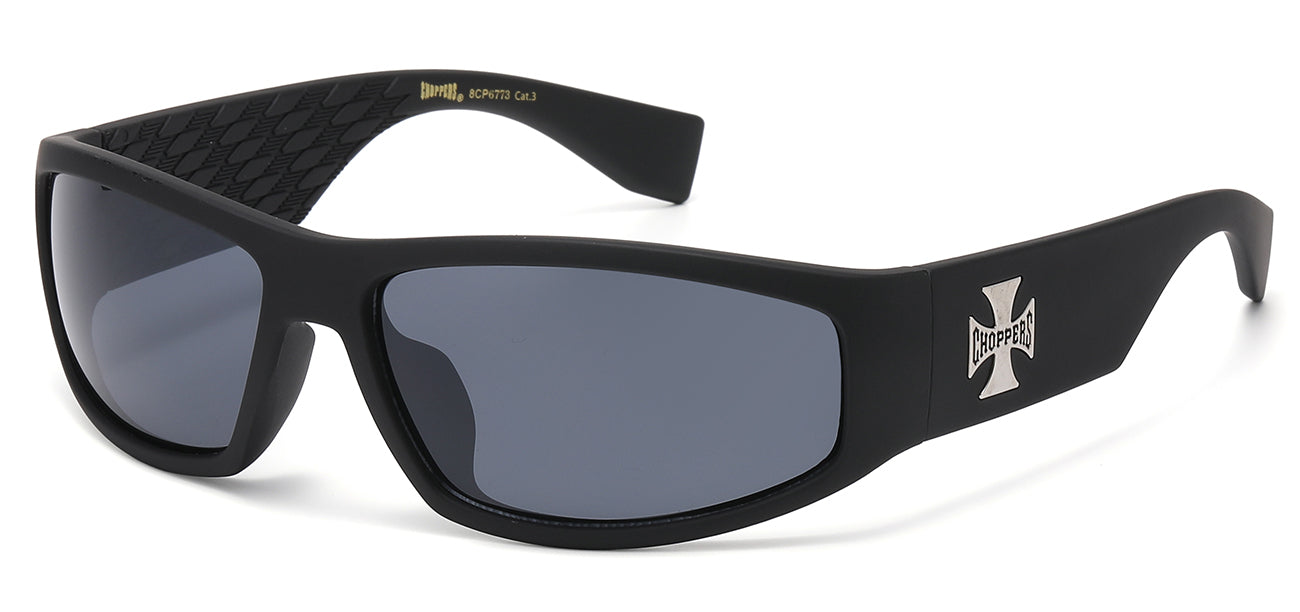 Choppers Wrap Flame Sunglasses cp6773