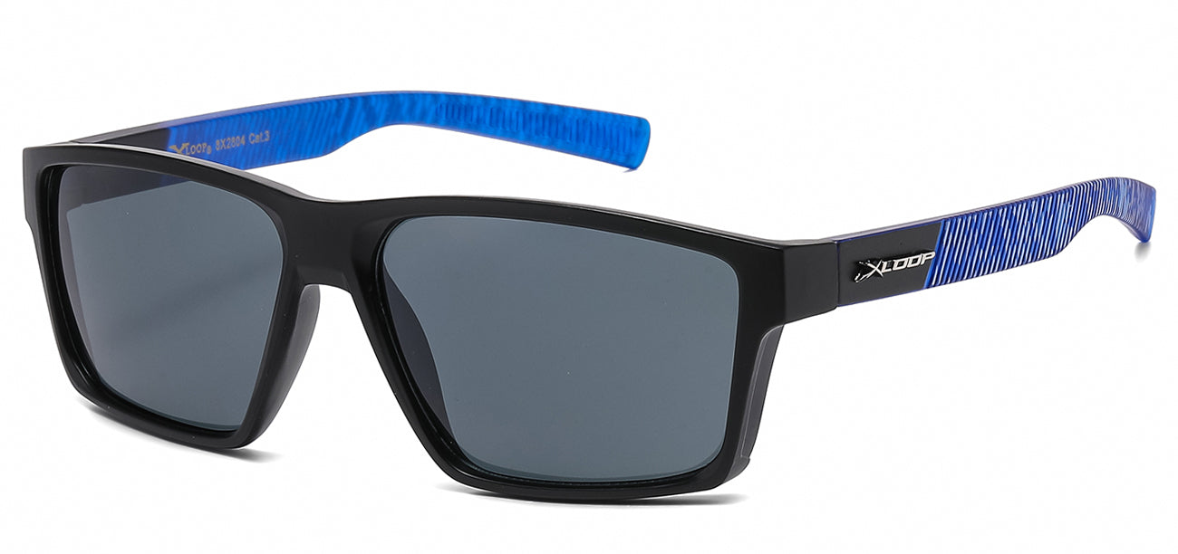 Xloop Square Sports Wrap Sunglasses x2804