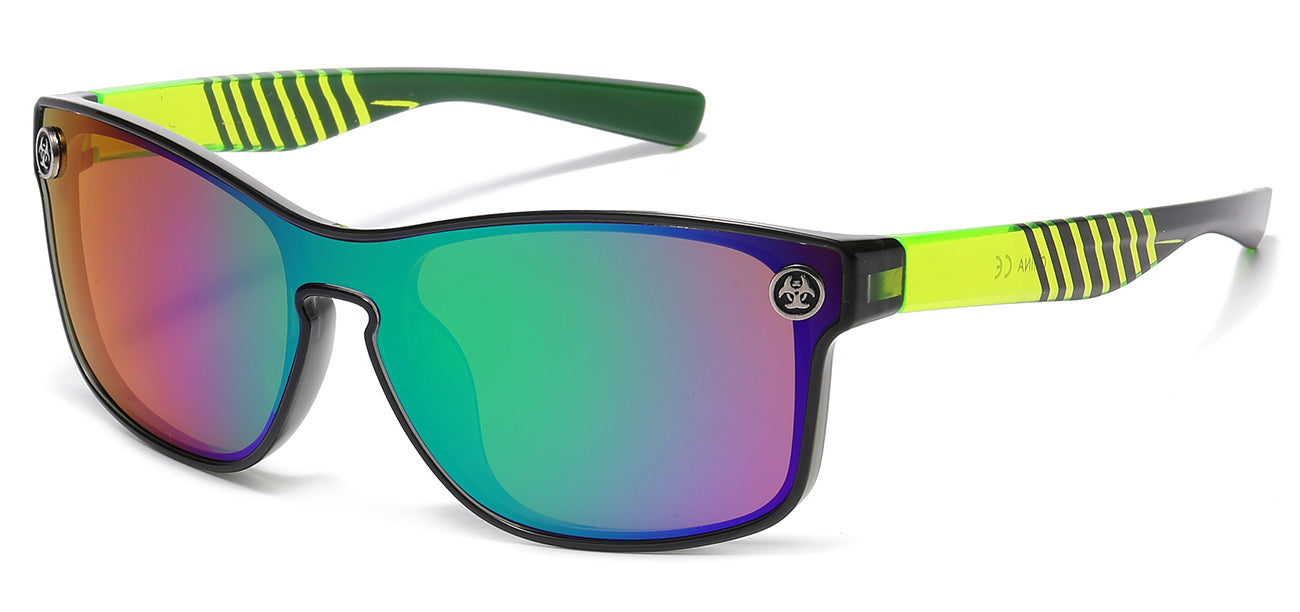 Biohazard Panel Lens Sunglasses bz66357