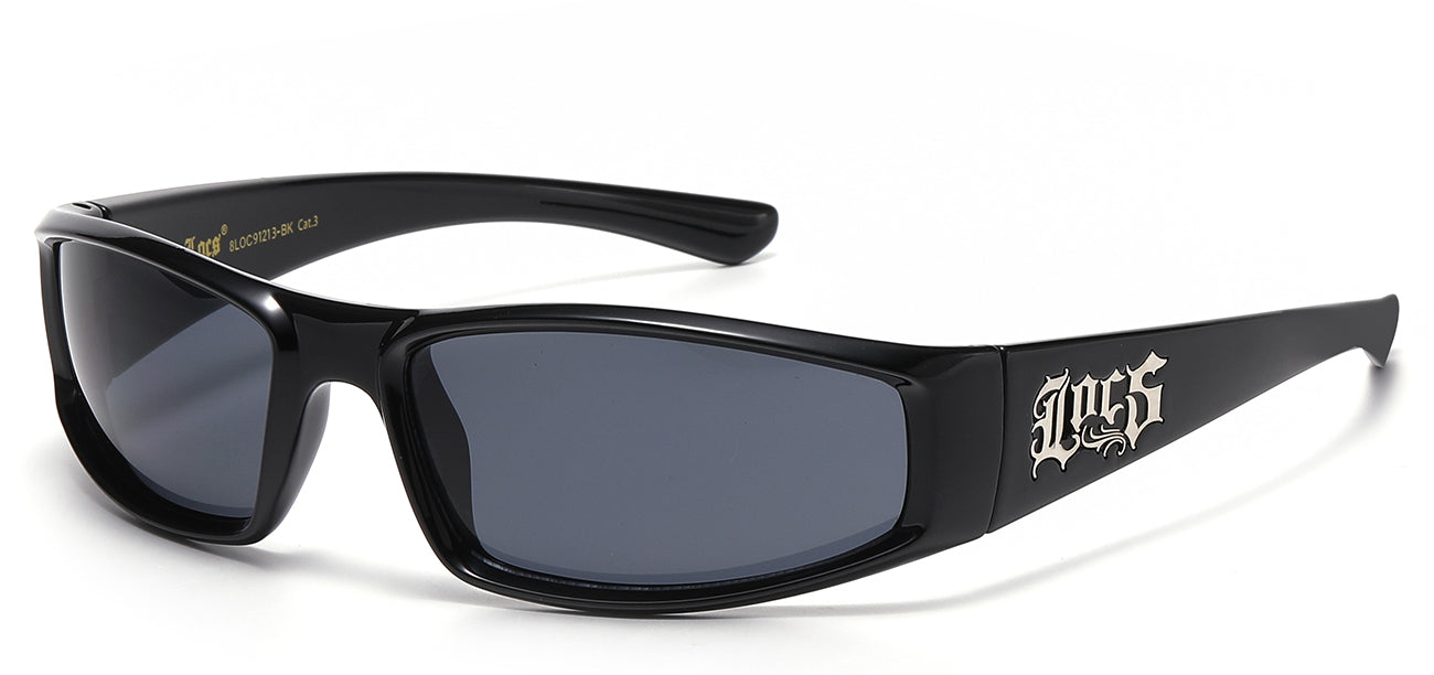 Locs All Black Sunglasses loc91213-bk