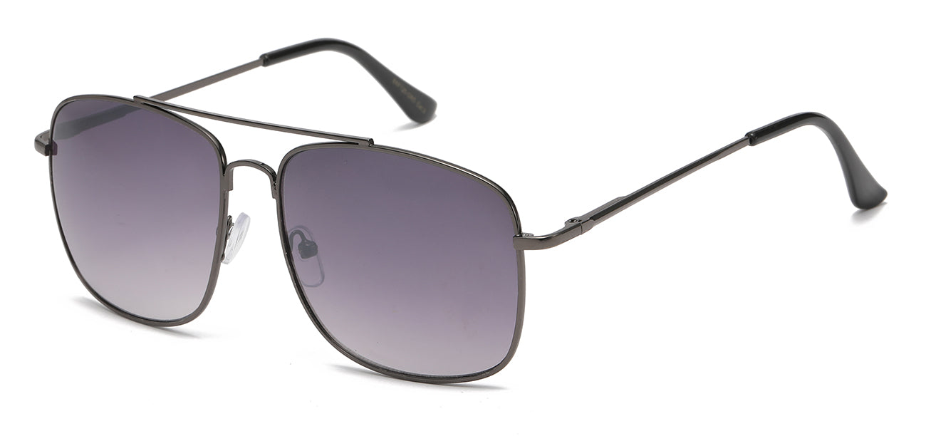 Air Force Square Aviator Sunglasses af126-grd