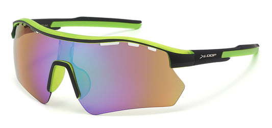 X-Loop Shield Wrap Sunglasses  x3718
