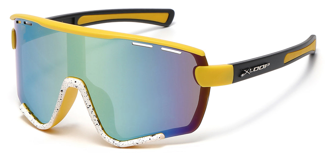 X-Loop Wrap Shield Sunglasses x3694