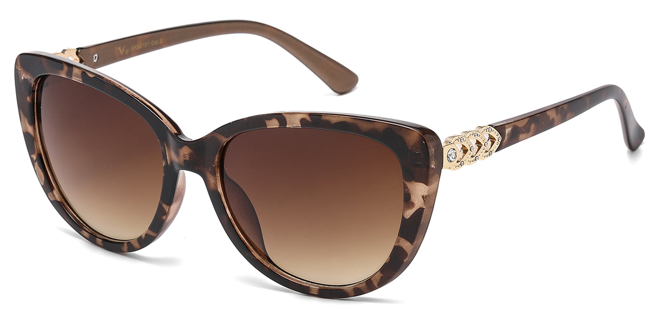 Rhinestone Cat Eye Frame rs2101