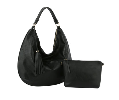 Hobo Hand Bag With Tassel dx-0139