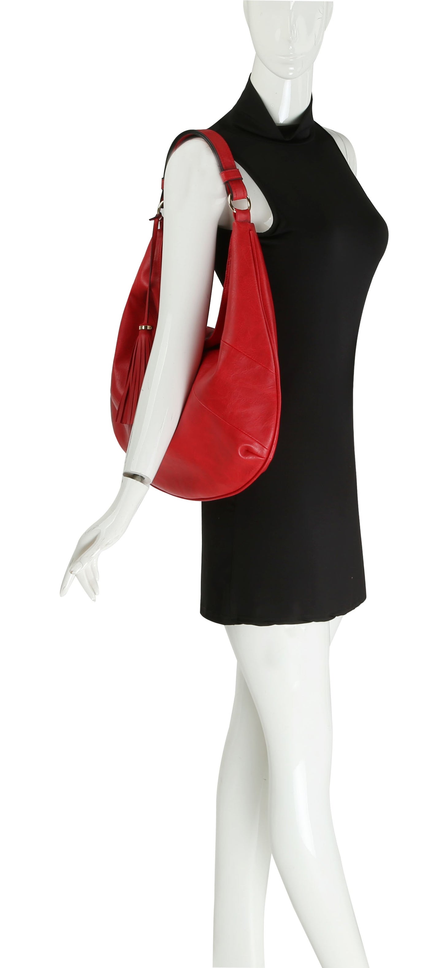 Hobo Hand Bag With Tassel dx-0139