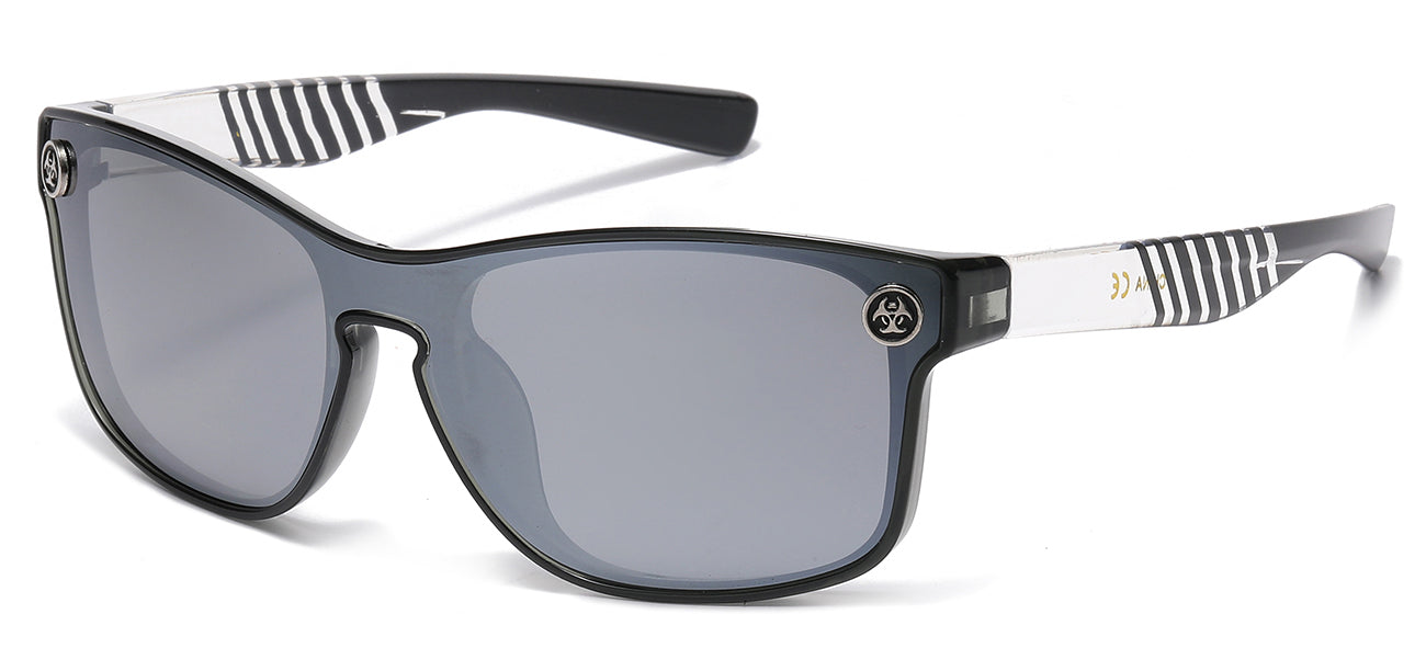 Biohazard Panel Lens Sunglasses bz66357