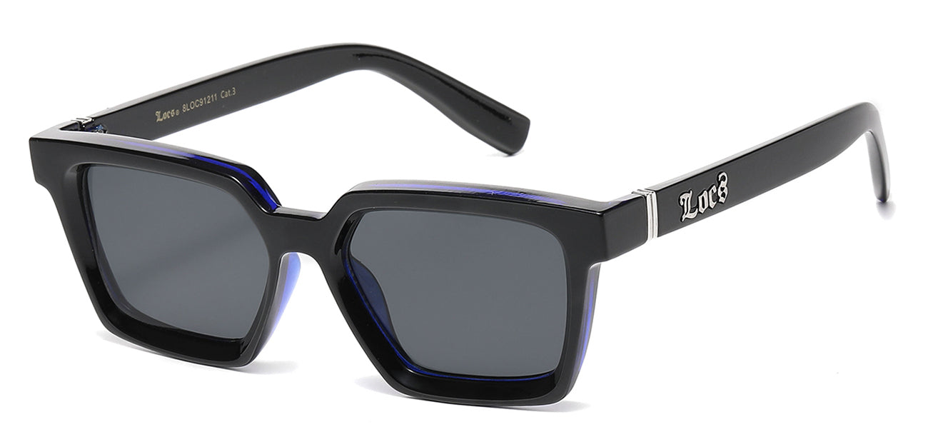 Locs Edgy Square Frame Shades loc91211