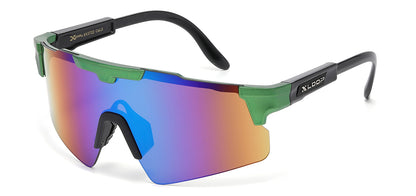Xloop Semi-Rimless Shield Shades x3722