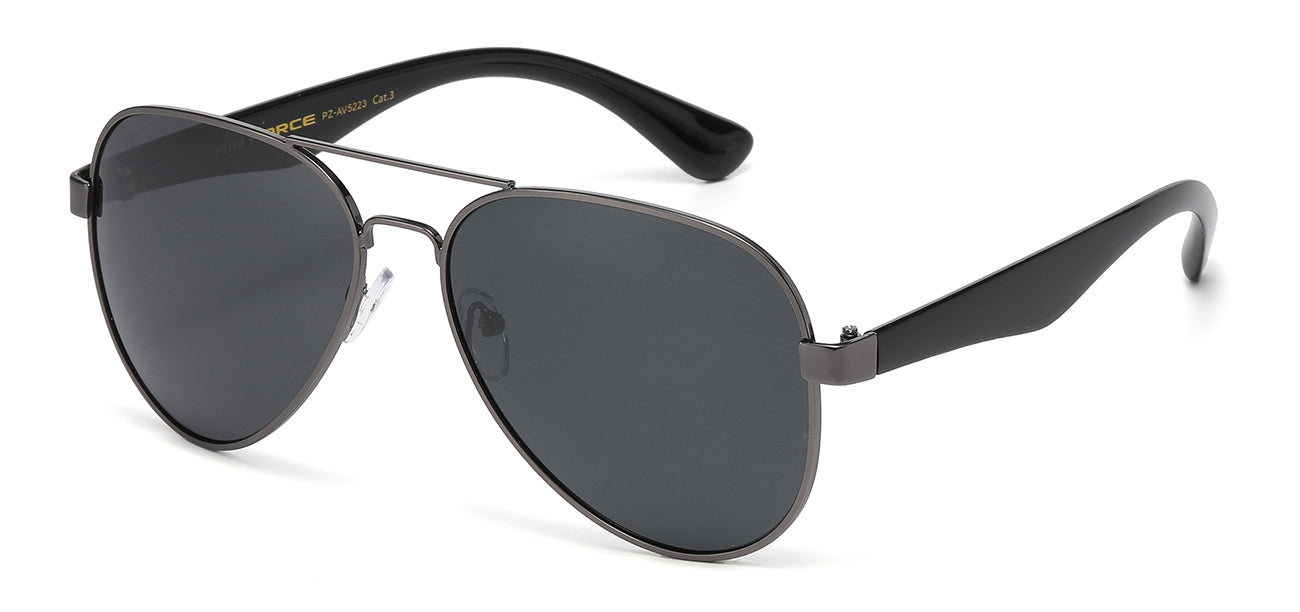Polarized Metallic Teardrop Aviator pz-av5223