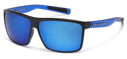 Arctic Blue Square Wrap Sunglasses ab-98