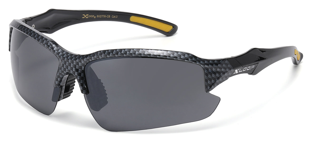Xloop Sports Carbon Print Sunglasses x2776-cb